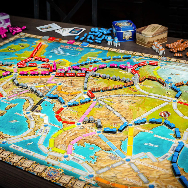 Ticket to Ride Europe 15th Anniversary Version Anglaise