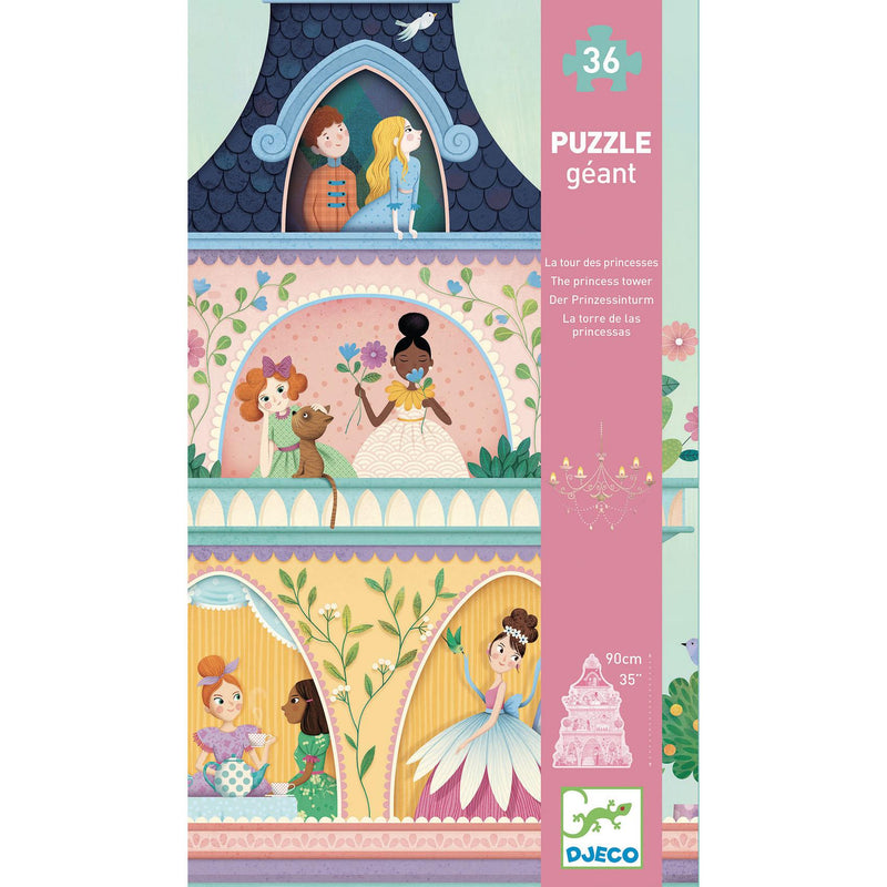 Puzzle géant La tour de la princesse  36 pcs