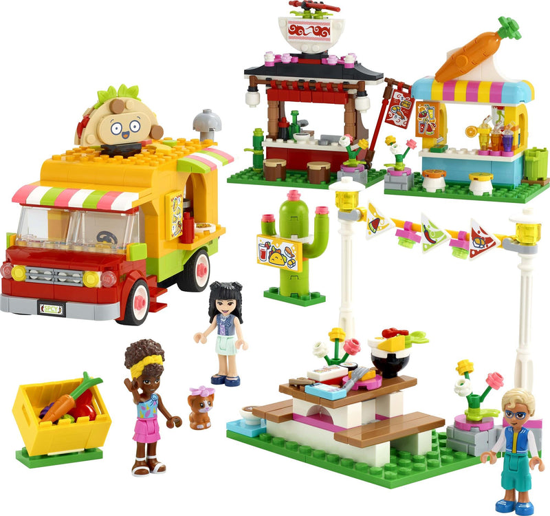 Lego Friends Le marché de cuisine de rue