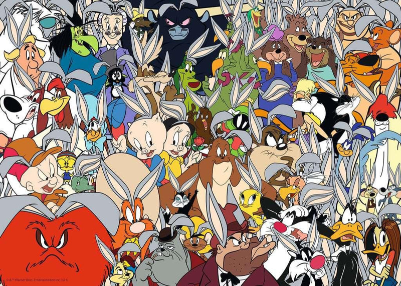 Puzzle Ravensburger 1000P Looney Tunes Challenge