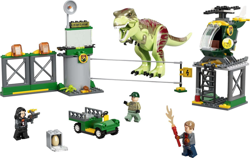 Lego Jurassic L’évasion du dinosaure T. rex