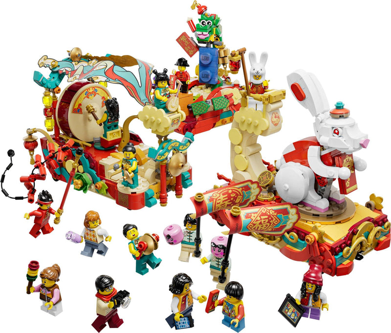 Lego Nouvel An Chinois Le Défilé du Nouvel An Lunaire