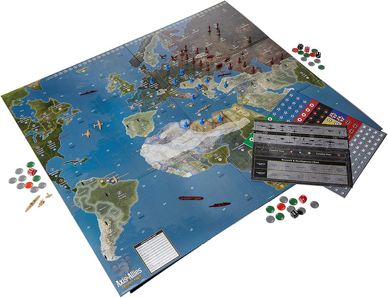 Axis & Allies Europe 1940 Seconde Edition Version Anglaise