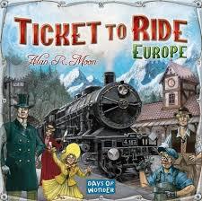 Ticket to Ride Europe Version Anglaise