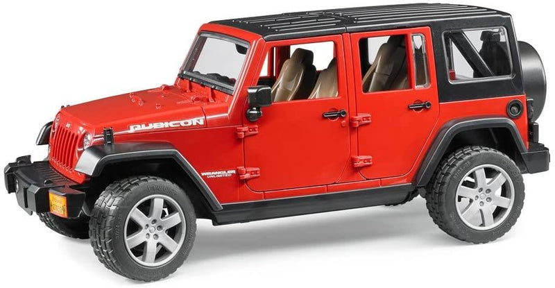 Bruder Jeep Wrangler Unlimited Rubicon, Rouge