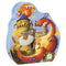 Puzzle Djeco 54p Silhouette Vaillant et les Dragons