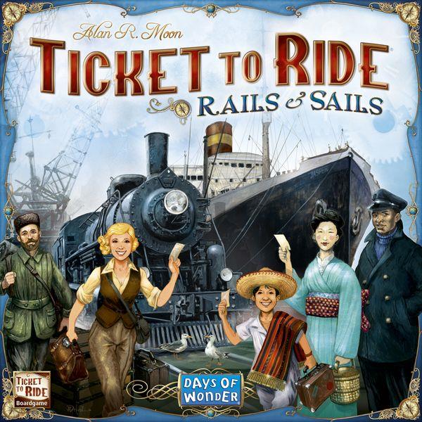 Ticket to Ride: Rails & Sails (ANG)