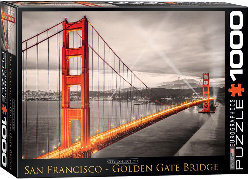 Casse tête 1000P San Francisco Golden Gate Bridge