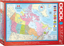 Eurographics 1000p Map of Canada
