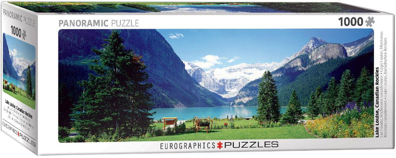 Eurographics 1000P Lac Louise Panoramique
