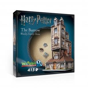 Wrebbit Puzzle 3D Harry Potter The Burrow - Weasley Family Home