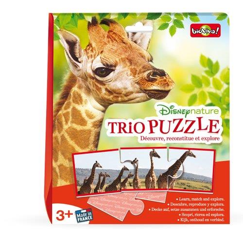 Puzzle Trio Disney Nature
