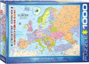 Eurographics 1000p Carte de l'Europe