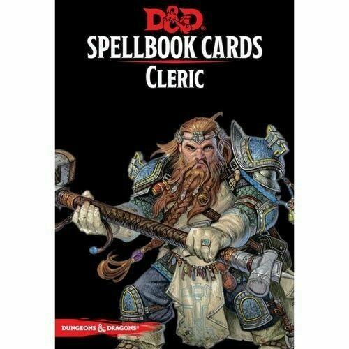 D&D 5 Spellbook Cards - Cleric 2nd Edition