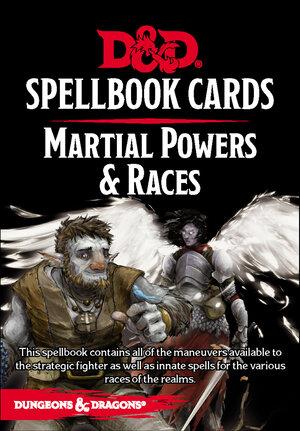 D&D 5 Spellbook Cards - Martial Powers & Races