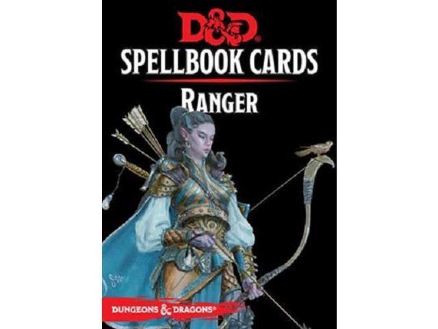 D&D 5 Spellbook Cards - Ranger