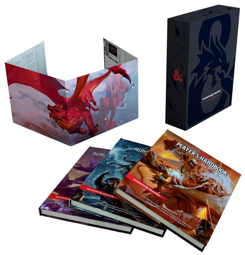 Dungeons & Dragons (5th Ed.): Core Rulebook Gift Set Version Anglaise