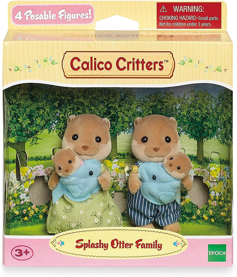 Calico Critter Splashy Otter Family