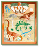 Artistic Patch Métal Dinosaure