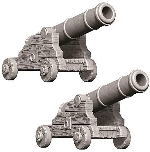 D&D Deep Cuts Unpainted Miniatures: Cannons