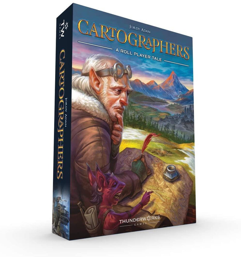 Cartographers A Roll Player Tale Version Anglaise