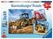 Ravensburger 3x49p Construction Vehicles In Action!