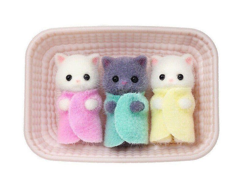 Calico Critters Chat Persian triplet