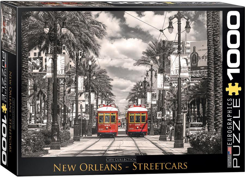 Eurographics 1000P New Orleans Streetcars