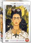 Eurographics 1000P Autoportrait avec collier par Frida