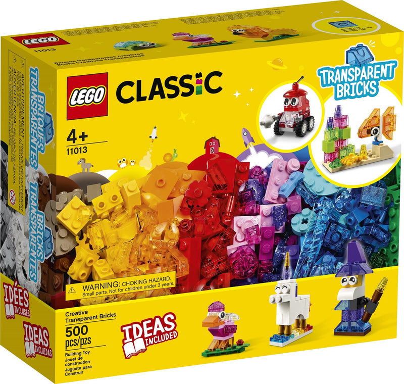 Lego Classic Briques transparentes créatives