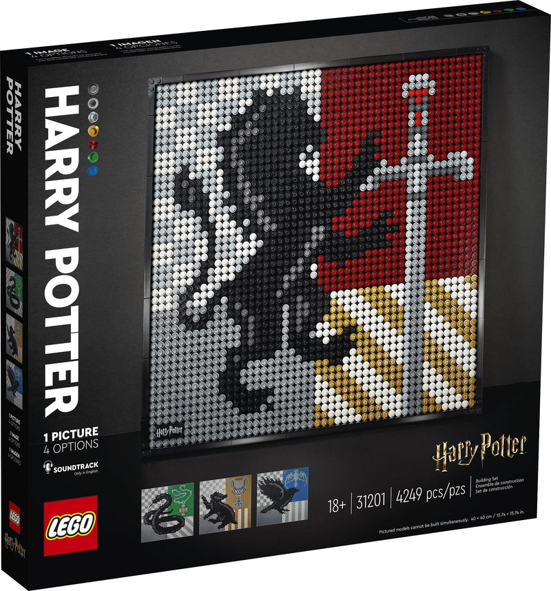 Lego Art Harry Potter™ Hogwarts™ Crests