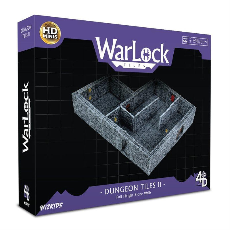 Warlock Tiles - Dungeon Tiles II: Full Height Stone Walls FULL