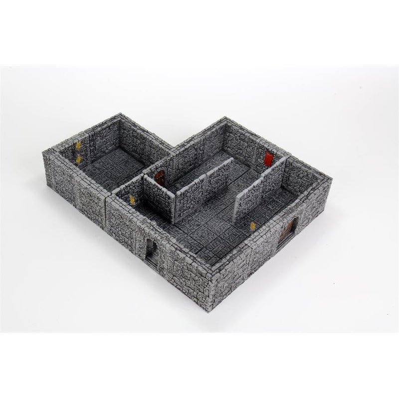 Warlock Tiles - Dungeon Tiles II: Full Height Stone Walls PARTIAL