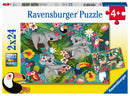 Puzzle 2 x 24P Ravensburger Koalas et Paresseux