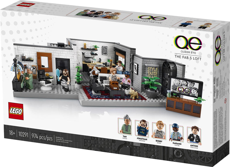 Lego Icons Queer Eye – Le loft des Fab Five