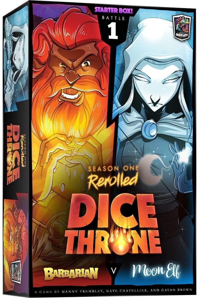Dice Throne: Season One ReRolled – Barbarian v. Moon Elf Version Anglaise