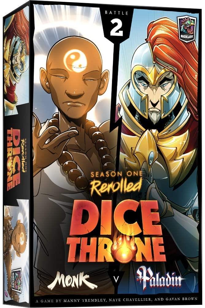 Dice Throne: Season One ReRolled – Monk v. Paladin Version Anglaise