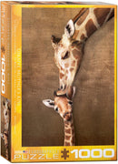 Eurographics 1000P Giraffe et bébé