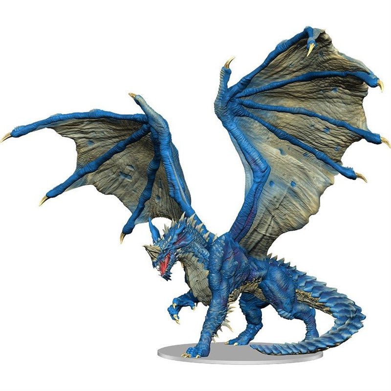 D&D Minis: Icons of the Realms: Premium Figure: Adult Blue Dragon