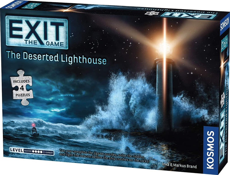 Exit: The Game + Puzzle – The Deserted Lighthouse Version Anglaise