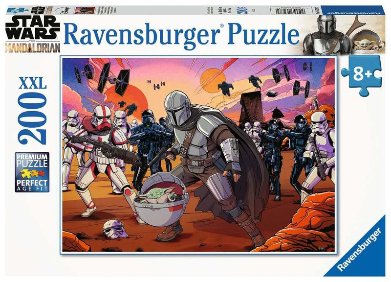 Puzzle Ravensburger 200P Mandalorien en Action