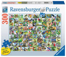 Puzzle Ravensburger 300P 99 Plumages Eclatants