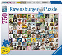 Puzzle Ravensburger 750P 99 Chiens Adorables