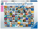 Puzzle Ravensburger 1000P 99 Moments de Bord de Plages