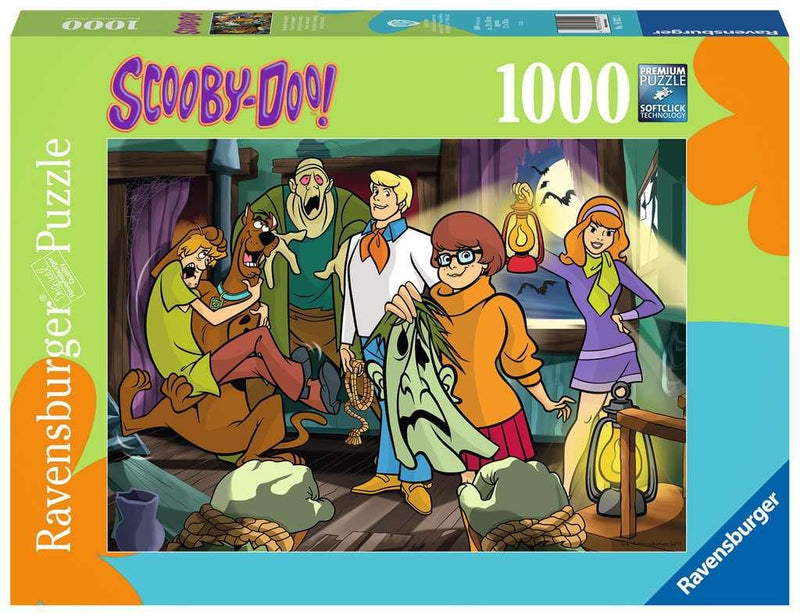 Puzzle Ravensburger 1000P Scooby Doo Démasqué