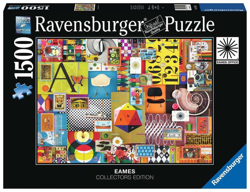 Puzzle Ravensburger 1500P Eames Chateauvde Cartes