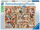 Puzzle Ravensburger 1500P L'Amour a Travers le Temps