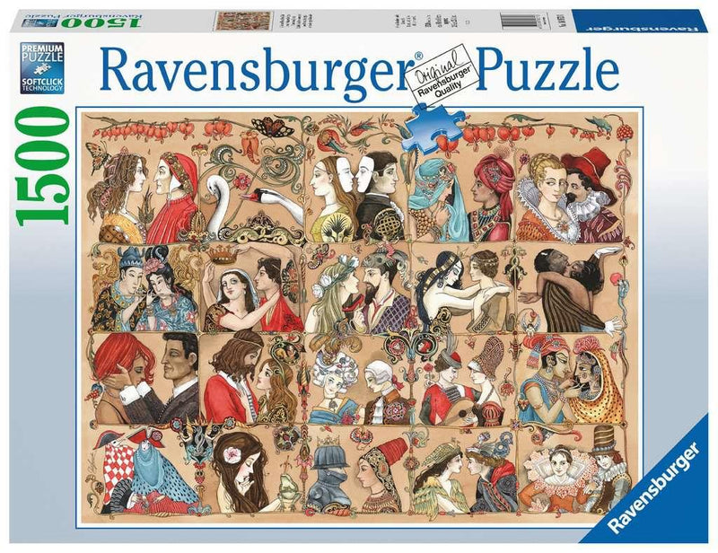Puzzle Ravensburger 1500P L'Amour a Travers le Temps