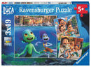 Puzzle Ravensburger 3X49P Aventures de Luca