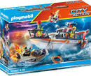 Playmobil City Action Bateau Général des Sauveteurs en Mer